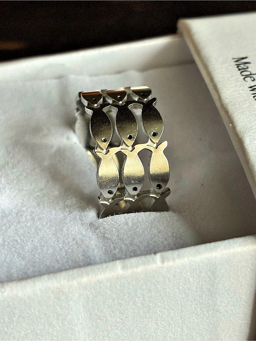 Hope Rings Silver-Tone - Picture 2 of 7